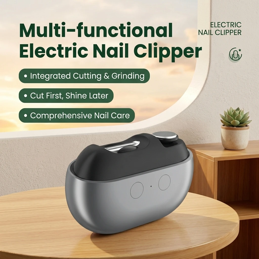 Premieragers.com - Safe automatic electric nail trimmer for babies and seniors.