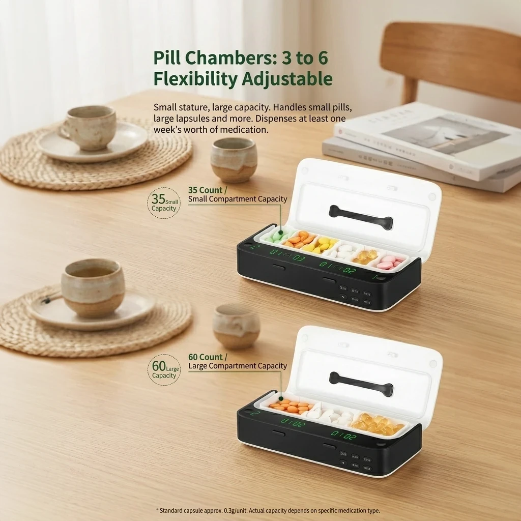 Premieragers.com - Smart Pill Dispenser - 7 Days Zero Confusion