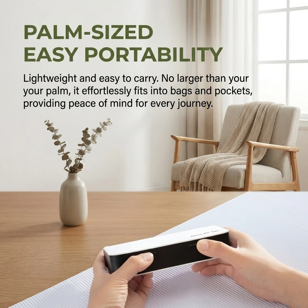 Premieragers.com - Smart Pill Dispenser - Designed for Your On-the-Go Lifestyle