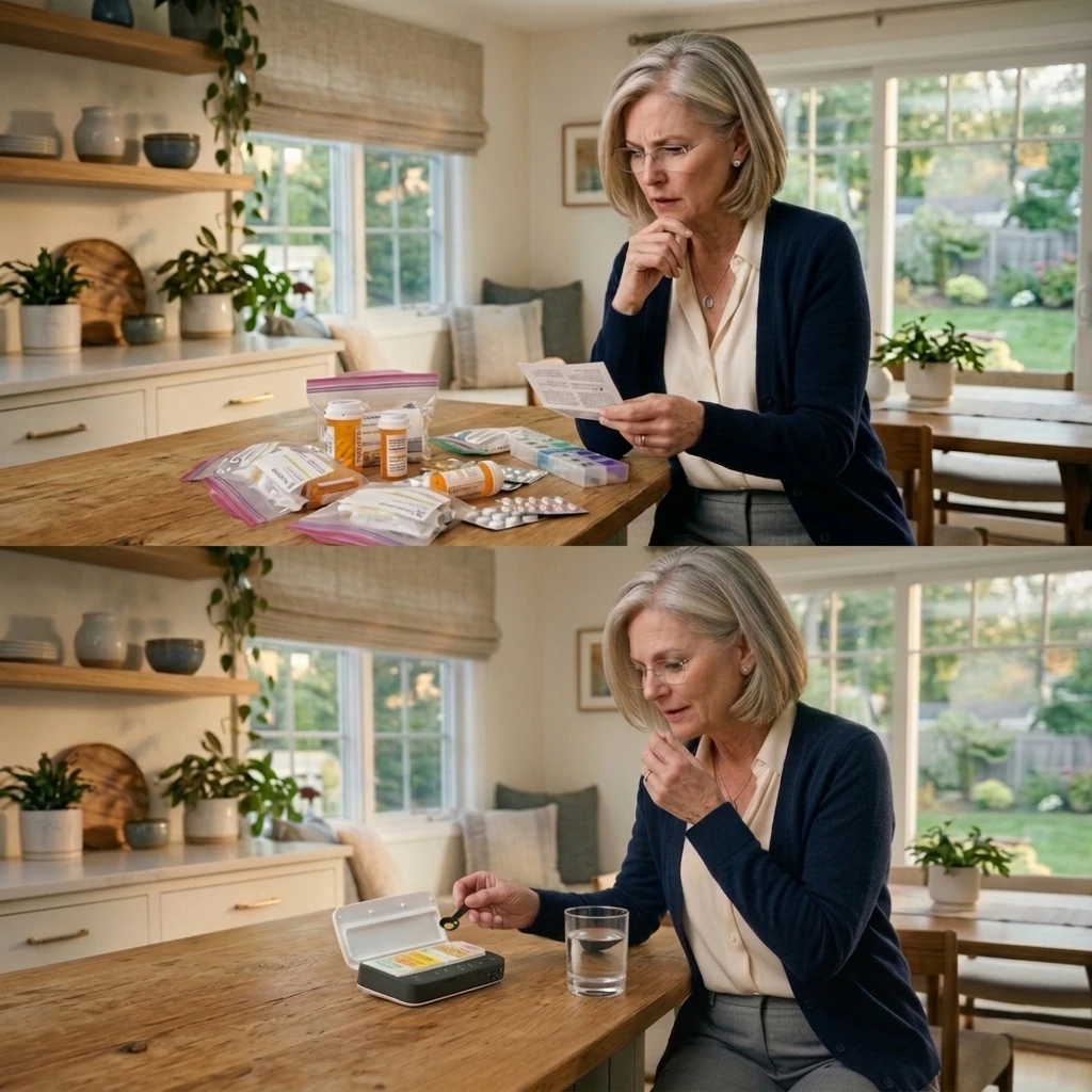 Premieragers.com - Say Goodbye To The Confusion Stop second-guessing your medication routine. With automated sorting and timely reminders, this smart dispenser ensures you or your loved ones take the right pill at the right time, every single time
