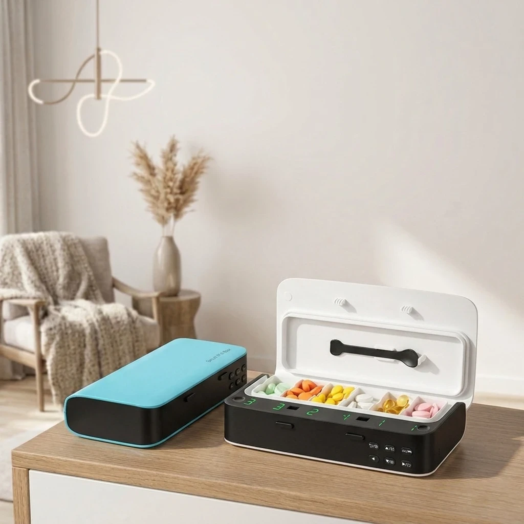 Premieragers.com - Smart Pill Dispenser product photo Premieragers.com - Smart Pill Dispenser product photo
