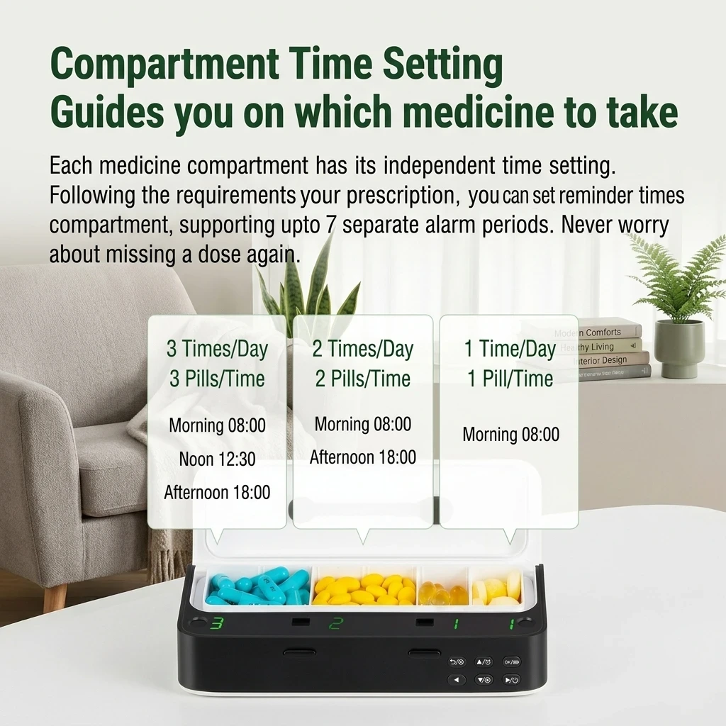 Smart Premieragers.com - Smart Pill Dispenser - Reminders on Your Schedule.