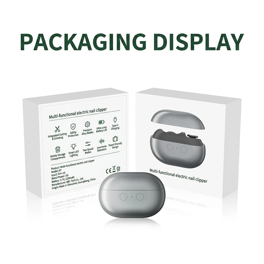 premieragers.com - Electric Nail Clipper - Packaging Display