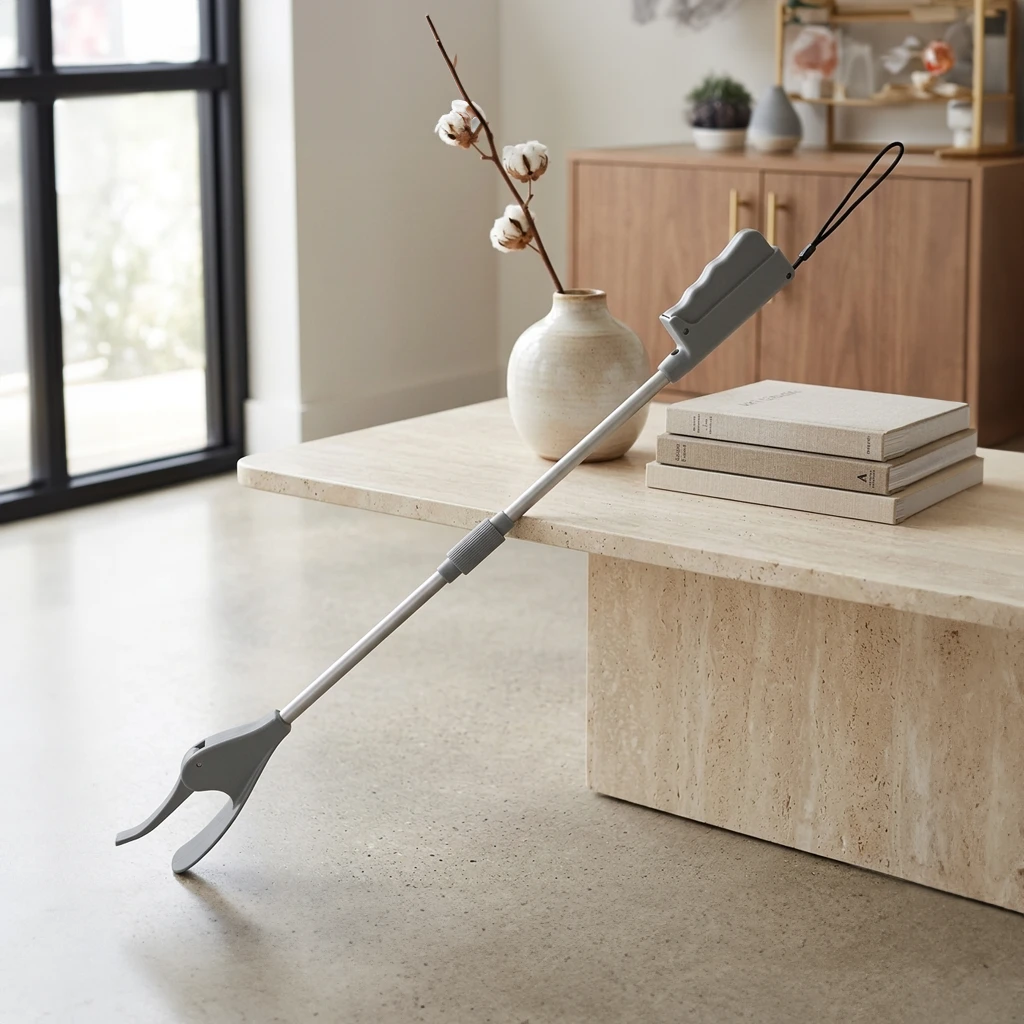 Premieragers.com - 2-in-1 Extendable Shoe Horn & Reacher Grabber