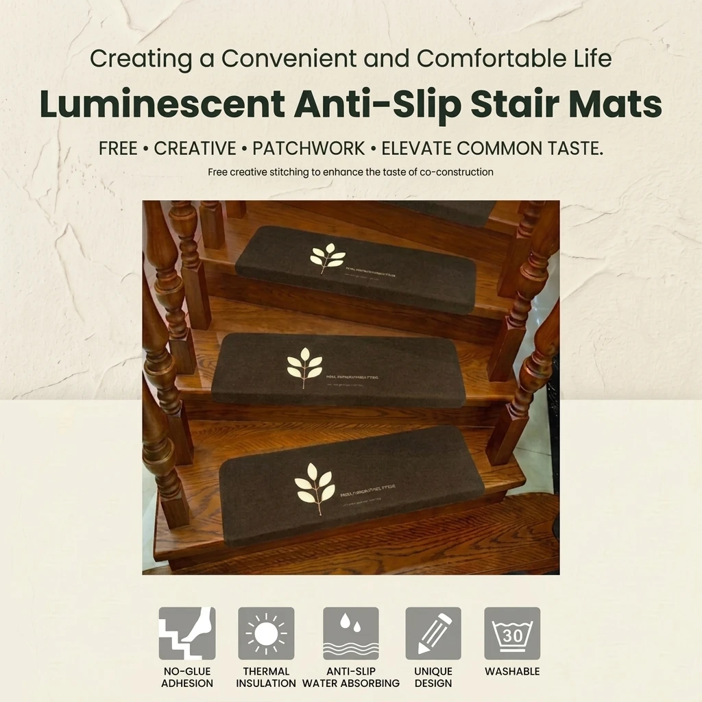 premieragers.com - Luminescent Anti-Slip Stair Mats